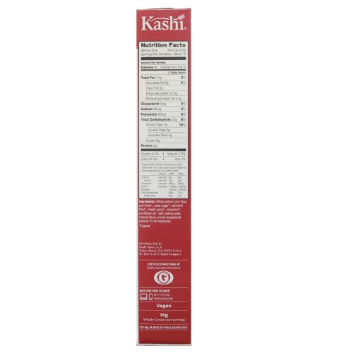 Kashi, Хлопья с корицей и французским тостом, 283 г