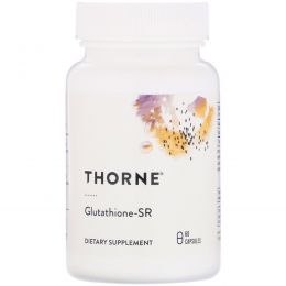 Thorne Research, Глутатион-SR 60 овощных капсул