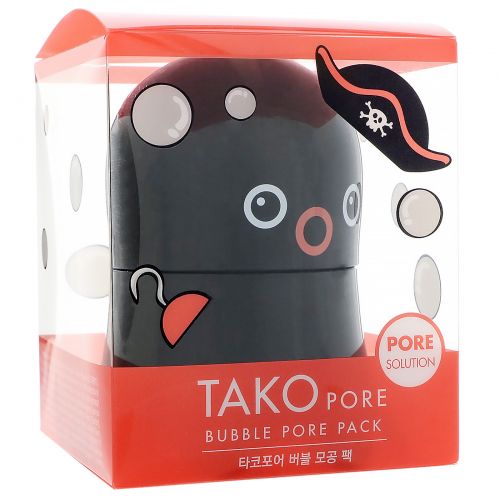 Tony Moly, Tako Pore, пузырьковая упаковка для пор, 65 г