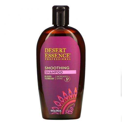 Desert Essence, Smoothing Shampoo, 10 fl oz (296 ml)