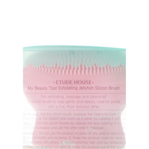 Etude House, My Beauty Tool, Exfoliating Jellyfish Silicon Brush, 1 Brush