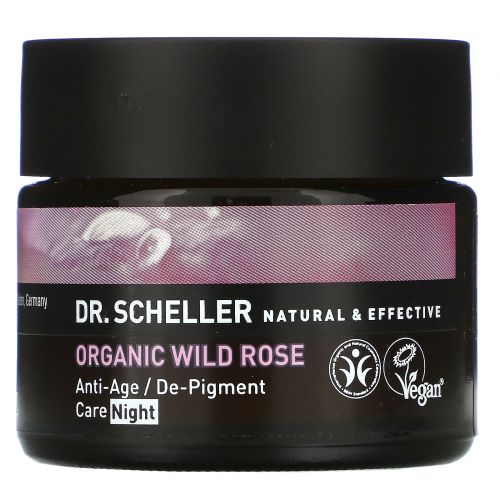 Dr. Scheller, Organic Wild Rose Anti-aging De-pigment Night Care, 1.8 oz. (50 ml)