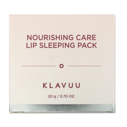 KLAVUU, Nourishing Care Lip Sleeping Pack, 0.70 oz (20 g)