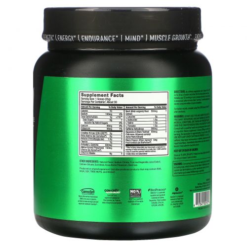 JYM Supplement Science, High-Performance Pre-Workout, Grape Candy, 26.5 oz (750 g)