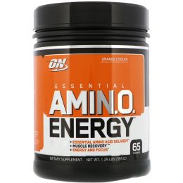 Optimum Nutrition, Энергия незаменимых аминокислот с цитрусовым вкусом, 585 г