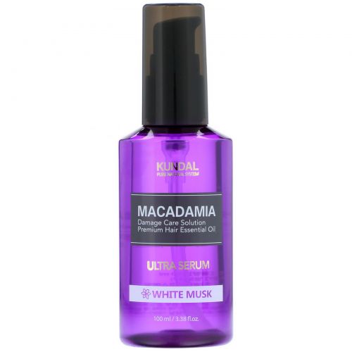 Kundal, Macadamia, Ultra Serum, White Musk, 3.38 fl oz (100 ml)