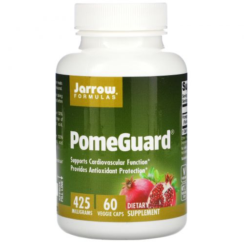 Jarrow Formulas, PomGuard гранатово-овощной экстракт, 60 капсул