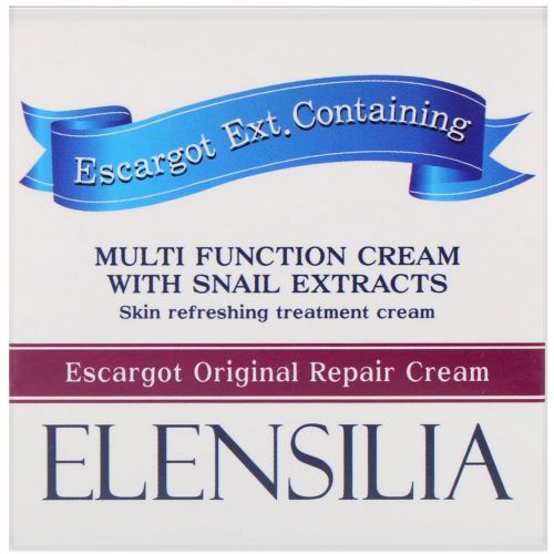 Elensilia, Escargot Original Repair Cream, 50 g