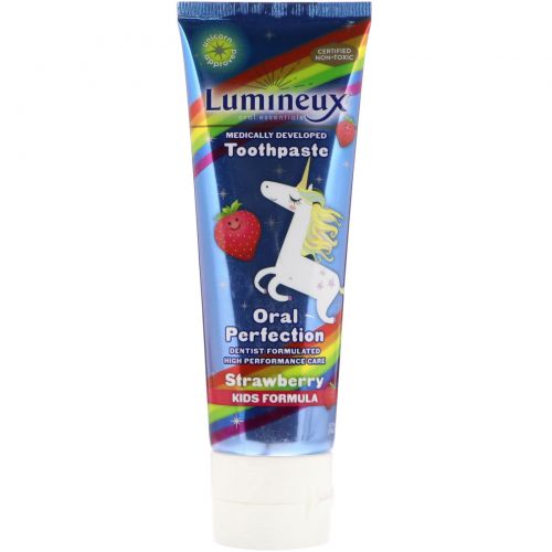 Oral Essentials, Зубная паста, формула для детей, клубника, 3,75 унц. (106,3 г)