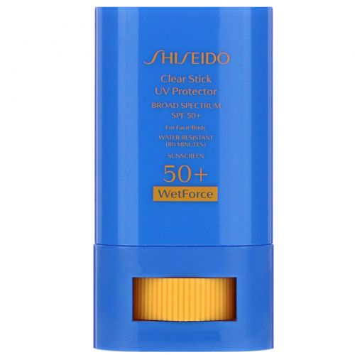 Shiseido, Clear Stick, UV Protector, WetForce, SPF 50+, .52 oz (15 g)