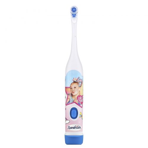 Arm & Hammer, Kid's Spinbrush, Shimmer & Shine, Soft, 1 Battery Powered Toothbrush