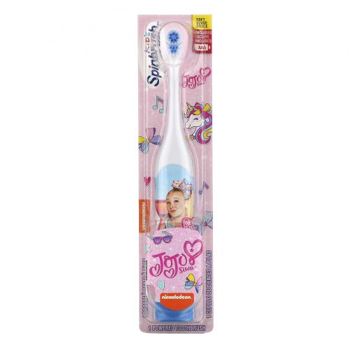 Arm & Hammer, Kid's Spinbrush, Shimmer & Shine, Soft, 1 Battery Powered Toothbrush