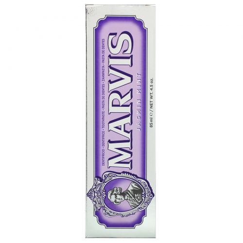 Marvis, Fluoride Toothpaste, Jasmin Mint, 4.5 oz (85 ml)