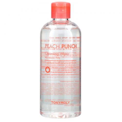 Tony Moly, Peach Punch, Cleansing Water, 10.14 fl oz (300 ml)