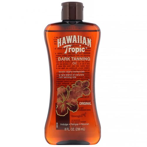 Hawaiian Tropic, Dark Tanning, масло для загара, 236 мл
