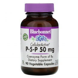 Bluebonnet Nutrition, Р-5-Р, 50 мг, 90 растительных капсул