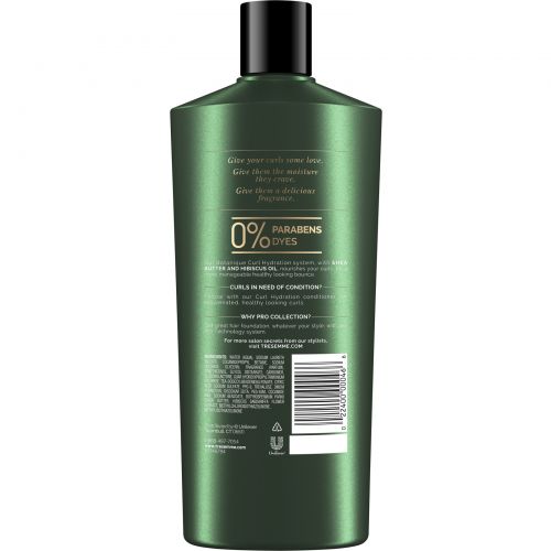 Tresemme, Увлажняющий шампунь для вьющихся волос Botanique, Curl Hydration, 650 мл