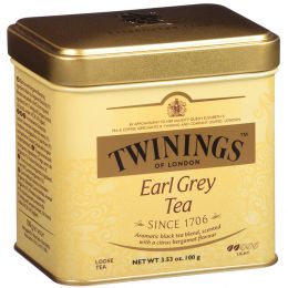 Twinings, Чай Earl Grey россыпью, 3,53 унции (100 г)