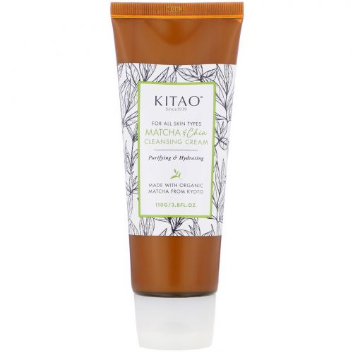 Kitao, Matcha & Chia, Cleansing Cream, 3.8 fl oz (110 g)