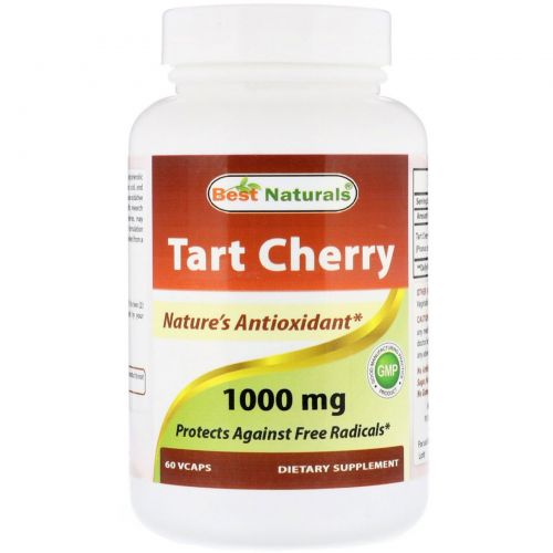 Best Naturals, Tart Cherry, 1000 mg , 60 VCaps