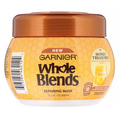 Garnier, Восстанавливающая маска Whole Blends, «Медовые сокровища», 300 мл
