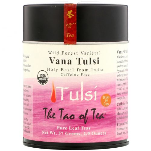 The Tao of Tea, Wild Forest Varietal, вана тулси, без кофеина, 57 г (2,0 унции)