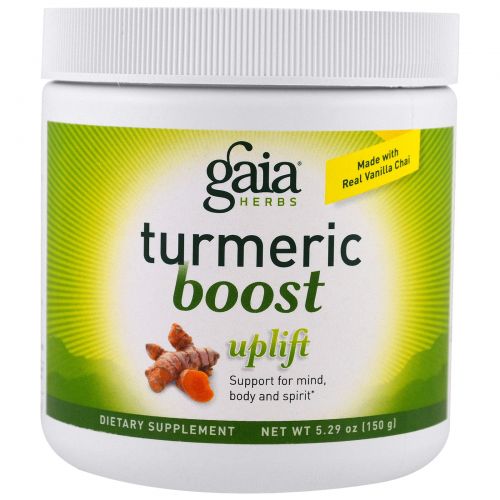 Gaia Herbs, Подтягивающий крем TurmericBoost, 5,29 унции (150 г)