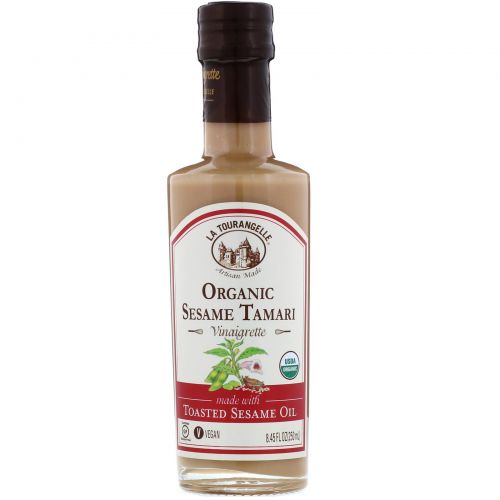 La Tourangelle, Organic Vinaigrette, Sesame Tamari, 8.45 fl oz (250 ml)