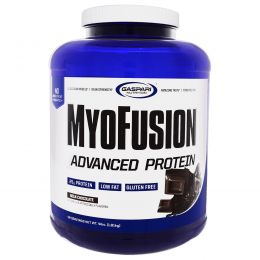 Gaspari Nutrition, MyoFusion, Advanced Protein, Milk Chocolate, 4 lbs (1.81  kg)