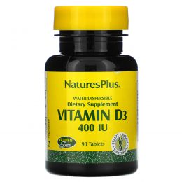 Nature's Plus, Витамин D, 400 МЕ, 90 таблеток