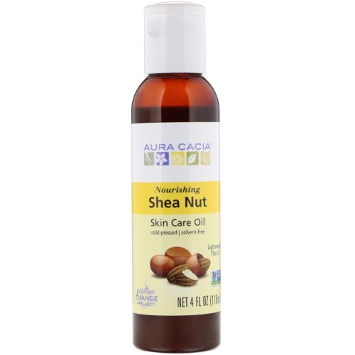 Aura Cacia, Skin Care Oil, Shea Nut, 4 fl oz (118 ml)