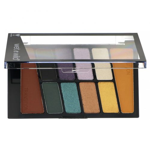 Wet n Wild, Color Icon, палитра теней для век, 762C «Космическое столкновение», 10 г