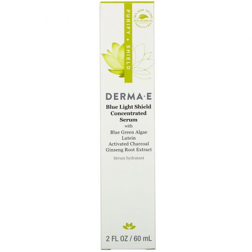 Derma E, Blue Light Shield Concentrated Serum, 2 fl oz (60 ml)