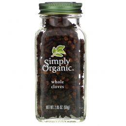 Simply Organic, Целая гвоздика, 2,05 унции (58 г)