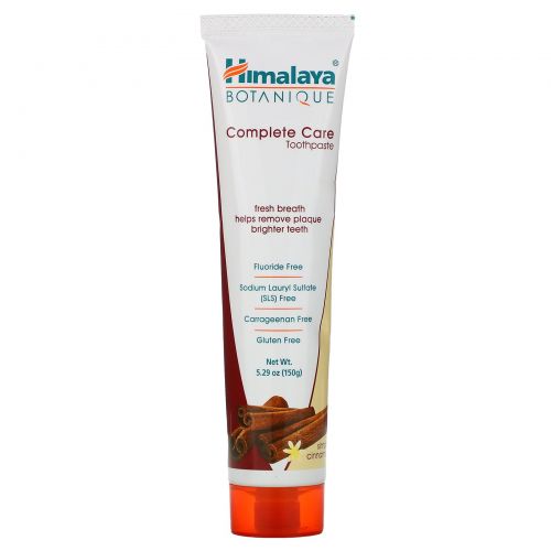 Himalaya Herbal Healthcare, Зубная паста для полного ухода за зубами, Simply Cinnamon, 5,29 унций (150 г)