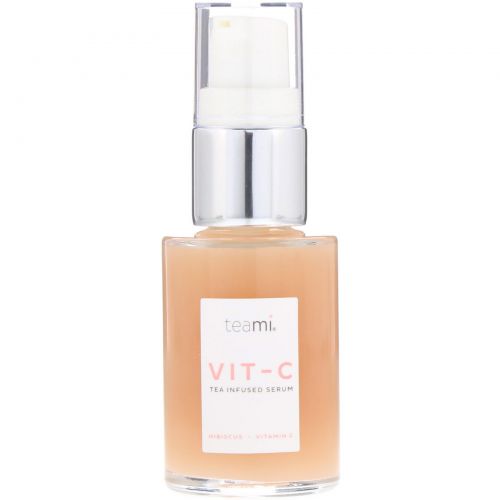 Teami, Vit-C, Tea Infused Serum, Hibiscus, 1 oz