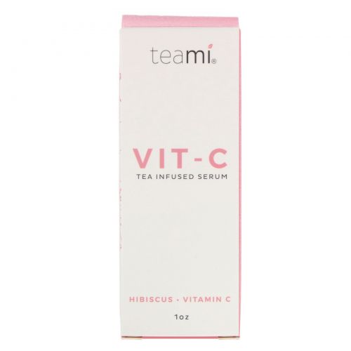 Teami, Vit-C, Tea Infused Serum, Hibiscus, 1 oz