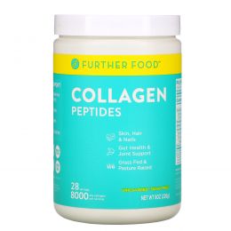 Further Food, Collagen Peptides Powder, Unflavored, 8 oz (226 g)