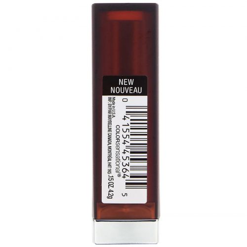 Maybelline, Color Sensational, кремовая матовая помада для губ, оттенок 657 «Нюдовый полутон», 4,2 г