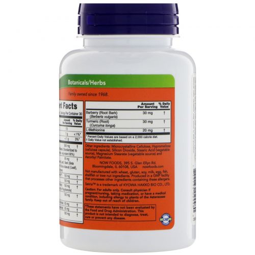 Now Foods, Liver Detoxifier & Regenerator, 90 капсул