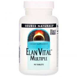 Source Naturals, Elan Vital Multiple, 90 таблеток