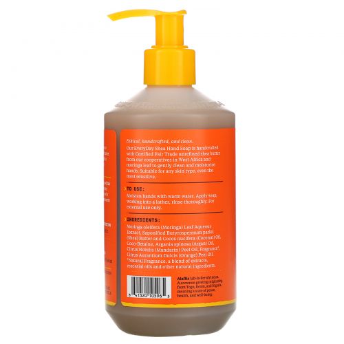 Everyday Shea, Everyday Shea, Hand Soap, Mandarin Mango, 12 fl oz (354 ml)