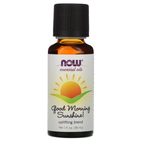 Now Foods, Эфирные масла Good Morning Sunshine, композиция для повышения настроения, 30 ml