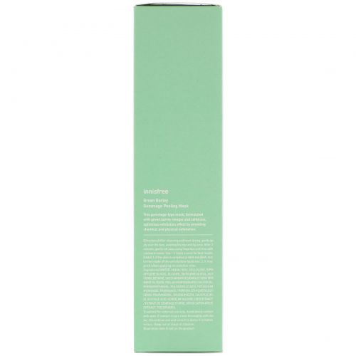 Innisfree, Green Barley, Gommage Peeling Mask, 4.05 fl oz (120 ml)