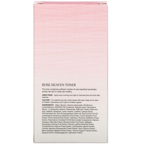 The Skin House, Rose Heaven Toner, 130 ml