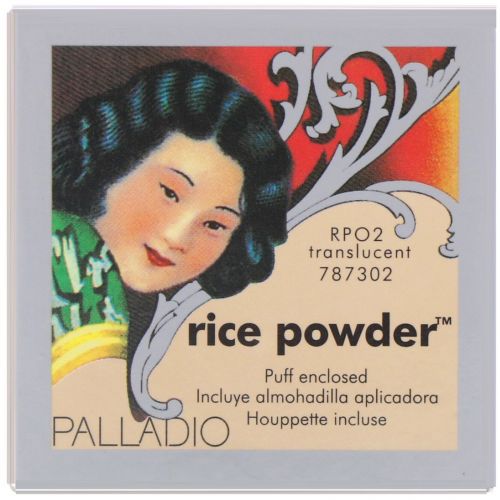 Palladio, Рисовая пудра Rice Powder, светлый оттенок, 17 г