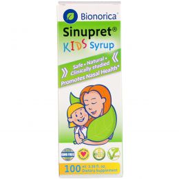 Bionorica, Детский сироп Sinupret, 3,38 жидких унций (100 мл)