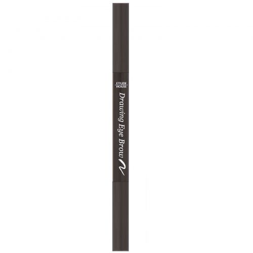 Etude House, Карандаш Drawing Eye Brow, серый коричневый №02, 1 карандаш