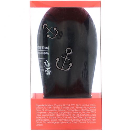 Tony Moly, Tako Pore, Black Peel-Off Pack, 3.71 fl oz (110 ml)