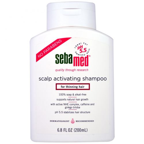 Sebamed USA, Шампунь для оживления кожи головы, для истонченных волос, 6.8 жид.унции(200 мл)